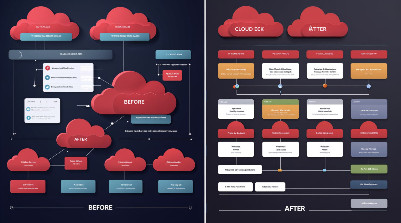 before/after cloud deck